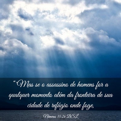 Picture 03 - Números 35:26 BSL - “'Mas se o assassino de homens for a qualquer - Bible Verse Picture