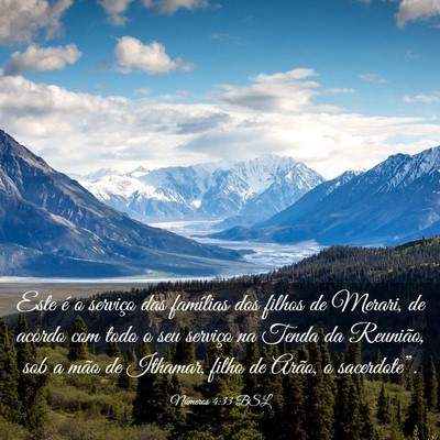 Picture 03 - Números 4:33 BSL - Este é o serviço das famílias dos filhos de - Bible Verse Picture