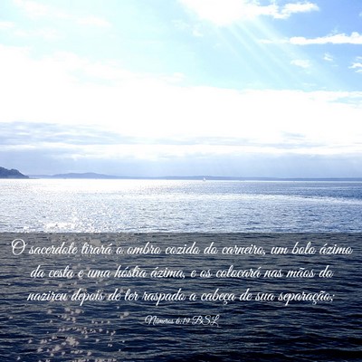 Picture 03 - Números 6:19 BSL - O sacerdote tirará o ombro cozido do carneiro, - Bible Verse Picture