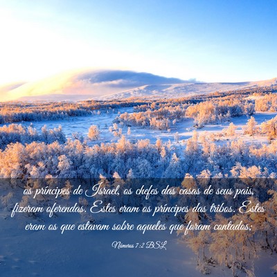 Picture 03 - Números 7:2 BSL - os príncipes de Israel, os chefes das casas de - Bible Verse Picture