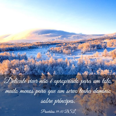 Picture 03 - Provérbios 19:10 BSL - Delicate viver não é apropriado para um tolo, - Bible Verse Picture