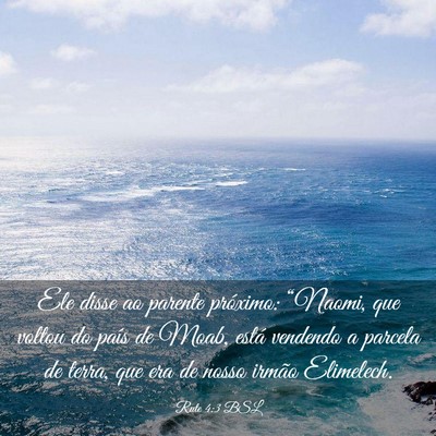 Picture 03 - Rute 4:3 BSL - Ele disse ao parente próximo: “Naomi, que - Bible Verse Picture