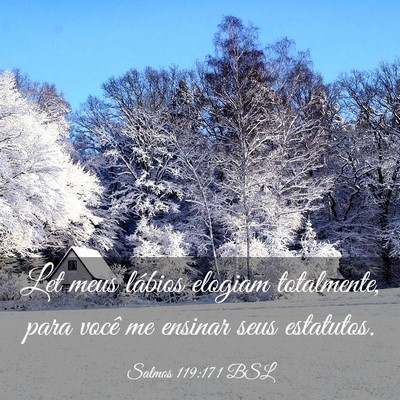 Picture 03 - Salmos 119:171 BSL - Let meus lábios elogiam totalmente, para você - Bible Verse Picture