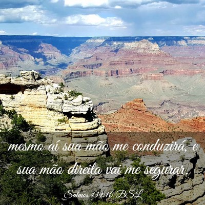 Picture 03 - Salmos 139:10 BSL - mesmo aí sua mão me conduzirá, e sua mão - Bible Verse Picture
