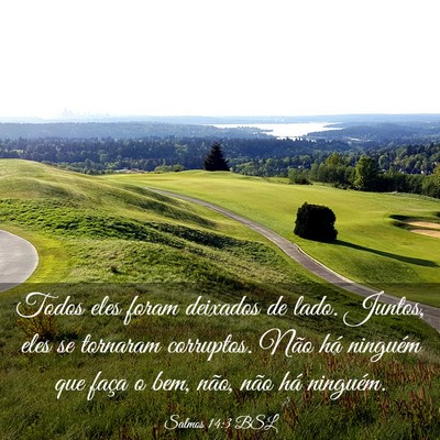 Picture 03 - Salmos 14:3 BSL - Todos eles foram deixados de lado. Juntos, eles - Bible Verse Picture