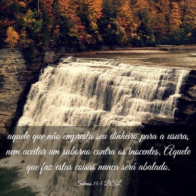 Picture 03 - Salmos 15:5 BSL - aquele que não empresta seu dinheiro para a - Bible Verse Picture