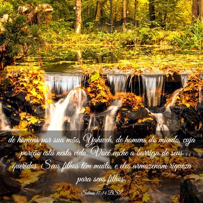 Picture 03 - Salmos 17:14 BSL - de homens por sua mão, Yahweh, de homens do - Bible Verse Picture