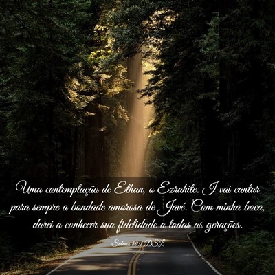 Picture 03 - Salmos 89:1 BSL - Uma contemplação de Ethan, o Ezrahite. I vai - Bible Verse Picture