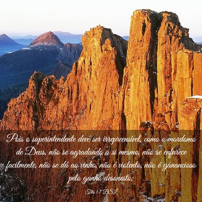 Picture 03 - Tito 1:7 BSL - Pois o superintendente deve ser irrepreensível, - Bible Verse Picture