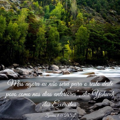 Picture 03 - Zacarias 8:11 BSL - Mas agora eu não serei para o resto deste povo - Bible Verse Picture
