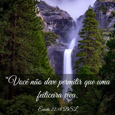 Picture 03 - Êxodo 22:18 BSL - “Você não deve permitir que uma feiticeira - Bible Verse Picture