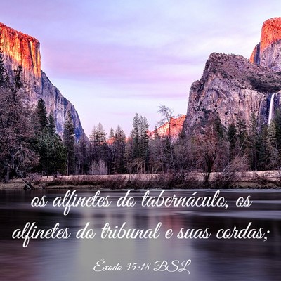Picture 03 - Êxodo 35:18 BSL - os alfinetes do tabernáculo, os alfinetes do - Bible Verse Picture