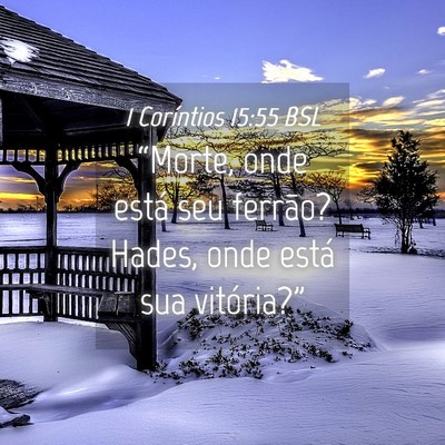 Picture 04 - 1 Coríntios 15:55 BSL - “Morte, onde está seu ferrão? Hades, onde - Bible Verse Picture