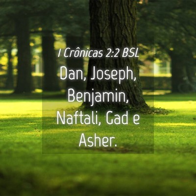 Picture 04 - 1 Crônicas 2:2 BSL - Dan, Joseph, Benjamin, Naftali, Gad e - Bible Verse Picture