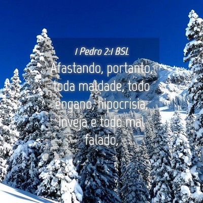 Picture 04 - 1 Pedro 2:1 BSL - Afastando, portanto, toda maldade, todo engano, - Bible Verse Picture