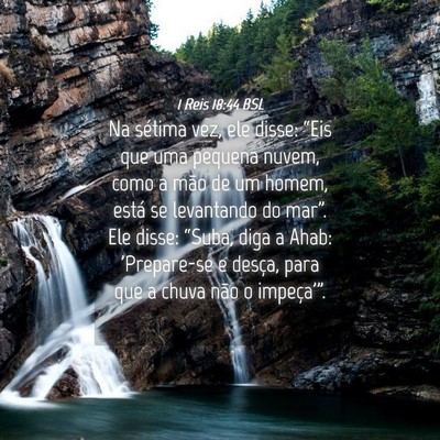 Picture 04 - 1 Reis 18:44 BSL - Na sétima vez, ele disse: “Eis que uma pequena - Bible Verse Picture
