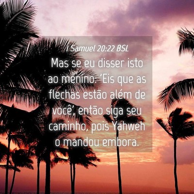 Picture 04 - 1 Samuel 20:22 BSL - Mas se eu disser isto ao menino: 'Eis que as - Bible Verse Picture