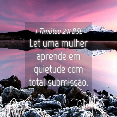 Picture 04 - 1 Timóteo 2:11 BSL - Let uma mulher aprende em quietude com total - Bible Verse Picture