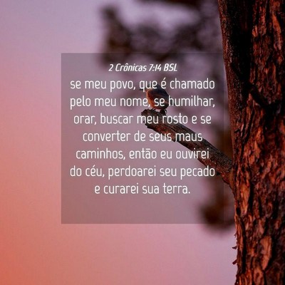 Picture 04 - 2 Crônicas 7:14 BSL - se meu povo, que é chamado pelo meu nome, se - Bible Verse Picture