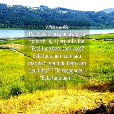 Picture 04 - 2 Reis 4:26 BSL - Por favor, corra agora para conhecê-la, e - Bible Verse Picture