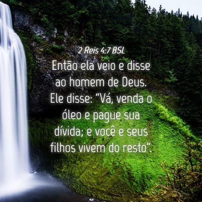 Picture 04 - 2 Reis 4:7 BSL - Então ela veio e disse ao homem de Deus. Ele - Bible Verse Picture