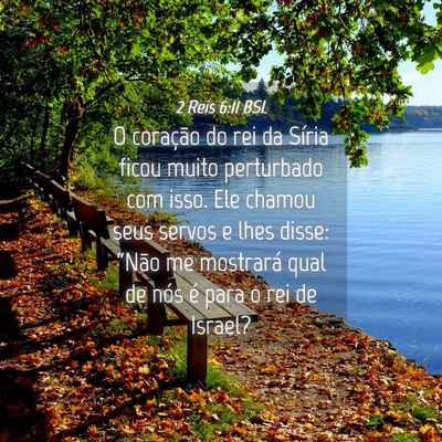 Picture 04 - 2 Reis 6:11 BSL - O coração do rei da Síria ficou muito - Bible Verse Picture