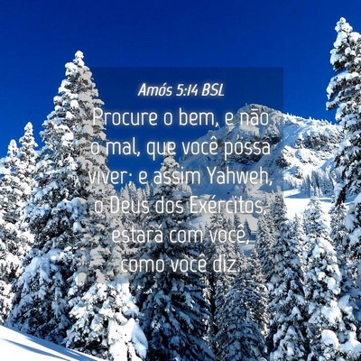 Picture 04 - Amós 5:14 BSL - Procure o bem, e não o mal, que você possa - Bible Verse Picture