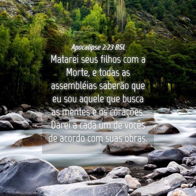 Picture 04 - Apocalipse 2:23 BSL - Matarei seus filhos com a Morte, e todas as - Bible Verse Picture