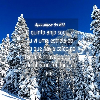Picture 04 - Apocalipse 9:1 BSL - O quinto anjo soou, e eu vi uma estrela do céu - Bible Verse Picture