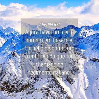 Picture 04 - Atos 10:1 BSL - Agora havia um certo homem em Cesaréia, - Bible Verse Picture