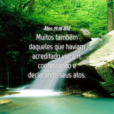 Picture 04 - Atos 19:18 BSL - Muitos também daqueles que haviam acreditado - Bible Verse Picture