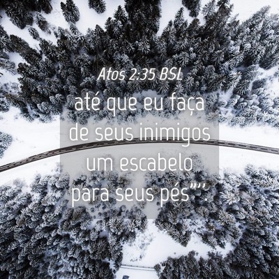 Picture 04 - Atos 2:35 BSL - até que eu faça de seus inimigos um escabelo - Bible Verse Picture