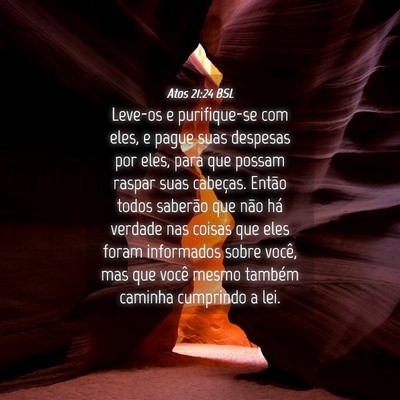 Picture 04 - Atos 21:24 BSL - Leve-os e purifique-se com eles, e pague suas - Bible Verse Picture
