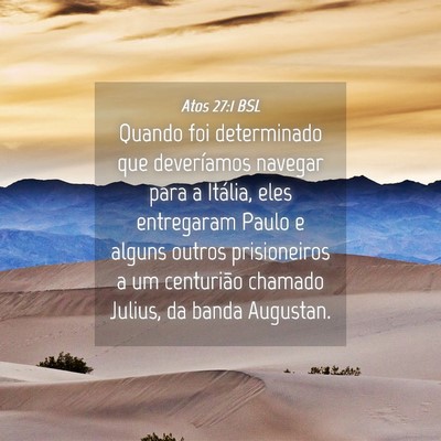 Picture 04 - Atos 27:1 BSL - Quando foi determinado que deveríamos navegar - Bible Verse Picture