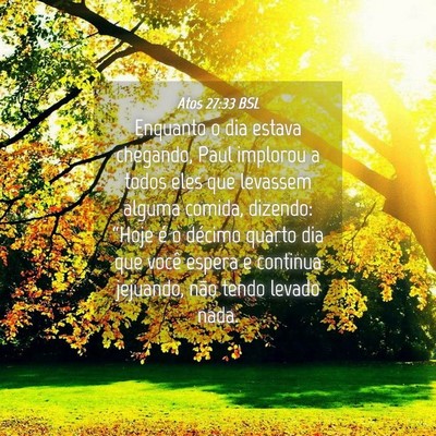 Picture 04 - Atos 27:33 BSL - Enquanto o dia estava chegando, Paul implorou a - Bible Verse Picture