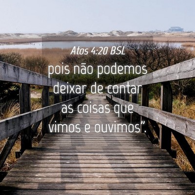 Picture 04 - Atos 4:20 BSL - pois não podemos deixar de contar as coisas que - Bible Verse Picture