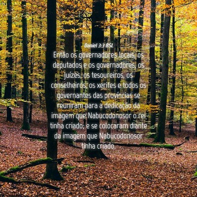 Picture 04 - Daniel 3:3 BSL - Então os governadores locais, os deputados e os - Bible Verse Picture