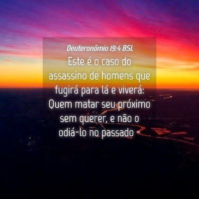Picture 04 - Deuteronômio 19:4 BSL - Este é o caso do assassino de homens que fugirá - Bible Verse Picture