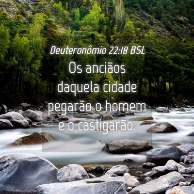 Picture 04 - Deuteronômio 22:18 BSL - Os anciãos daquela cidade pegarão o homem e o - Bible Verse Picture