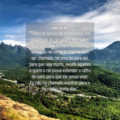 Picture 04 - Ester 4:11 BSL - “Todos os servos do rei e o povo das - Bible Verse Picture