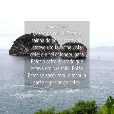 Picture 04 - Ester 5:2 BSL - Quando o rei viu Ester, a rainha de pé na corte, - Bible Verse Picture