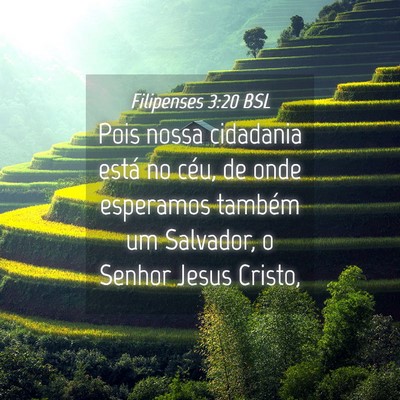 Picture 04 - Filipenses 3:20 BSL - Pois nossa cidadania está no céu, de onde - Bible Verse Picture