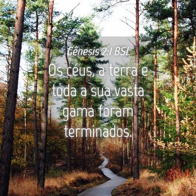 Picture 04 - Gênesis 2:1 BSL - Os céus, a terra e toda a sua vasta gama foram - Bible Verse Picture
