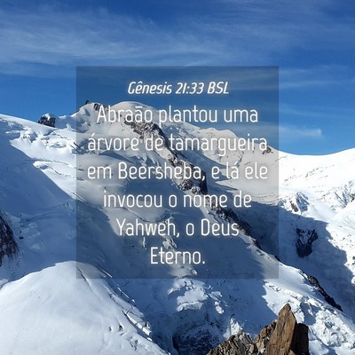 Picture 04 - Gênesis 21:33 BSL - Abraão plantou uma árvore de tamargueira em - Bible Verse Picture
