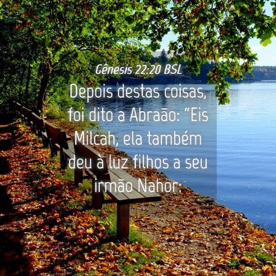 Picture 04 - Gênesis 22:20 BSL - Depois destas coisas, foi dito a Abraão: “Eis - Bible Verse Picture