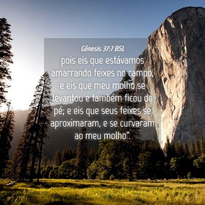 Picture 04 - Gênesis 37:7 BSL - pois eis que estávamos amarrando feixes no - Bible Verse Picture