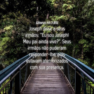 Picture 04 - Gênesis 45:3 BSL - Joseph disse a seus irmãos: “Eu sou Joseph! - Bible Verse Picture
