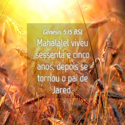 Picture 04 - Gênesis 5:15 BSL - Mahalalel viveu sessenta e cinco anos, depois se - Bible Verse Picture