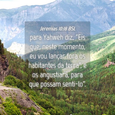 Picture 04 - Jeremias 10:18 BSL - para Yahweh diz, “Eis que, neste momento, eu - Bible Verse Picture