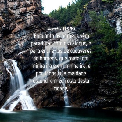 Picture 04 - Jeremias 33:5 BSL - 'Enquanto os homens vêm para lutar com os - Bible Verse Picture